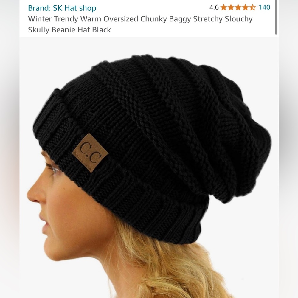 C.C Chunky winter beanie